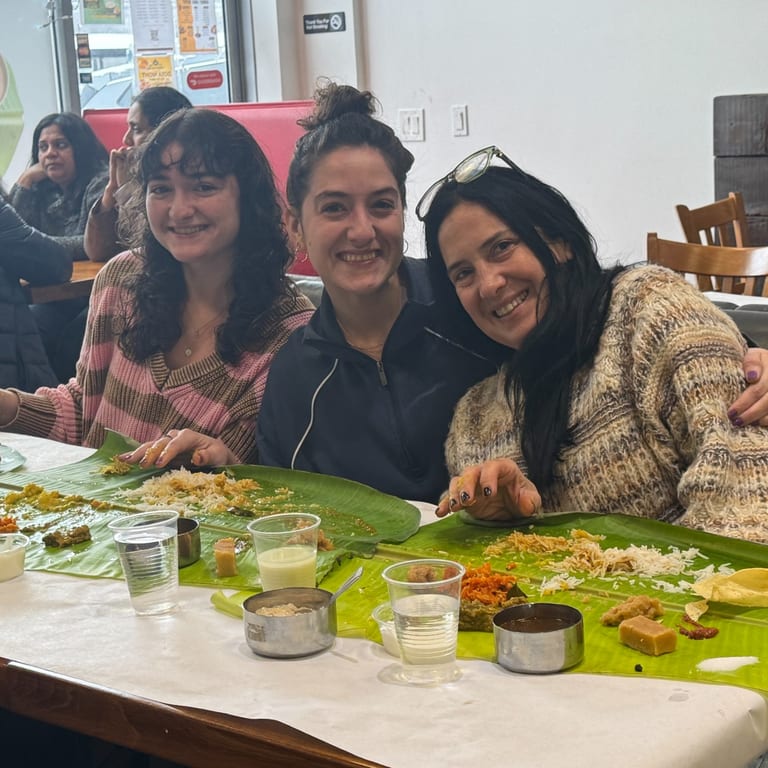 Banana Leaf Special Guests enjoying !